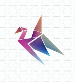 Abstrakter Origami